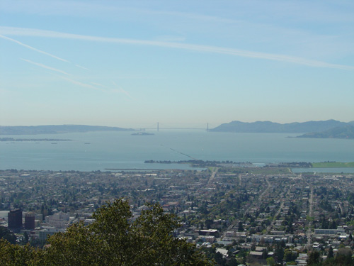 toward the Golden Gate Bridge