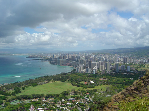 view of Waikiki