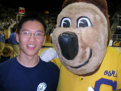 Leon with Oski