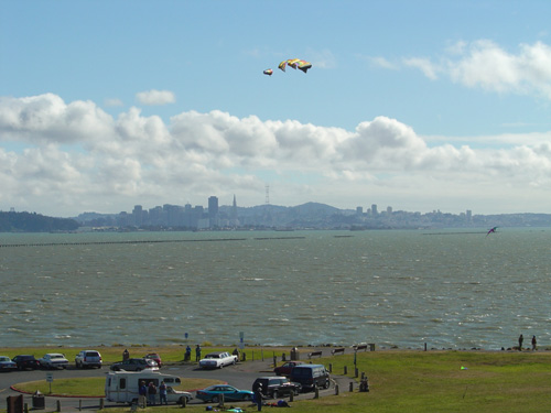 sf from the berkeley marina